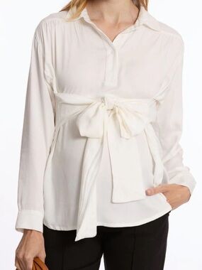 Cache Coeur NWT Harry Maternity and Nursing blouse Sz xl